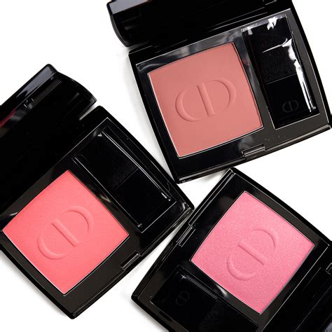 dior blush swatches